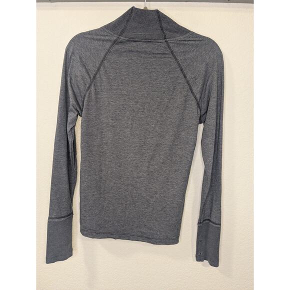 SUNDANCE Women's Size Medium Gray Mock Neck Long Sleeve Pullover Top Shirt - Picture 8 of 9